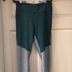 Outdoor Voices Tri-Tone Leggings